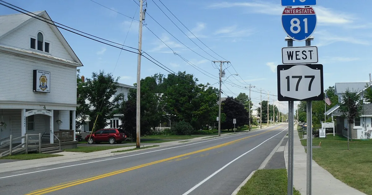 Downtown Adams Center, NY, NY