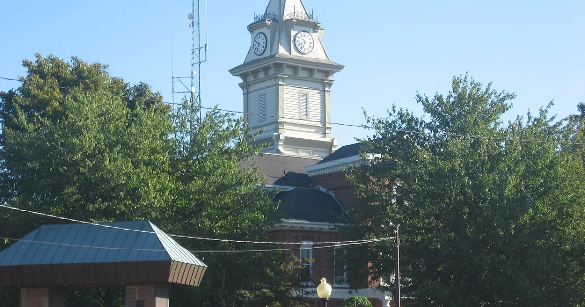 city in and county seat of Edwards County, Illinois, United States