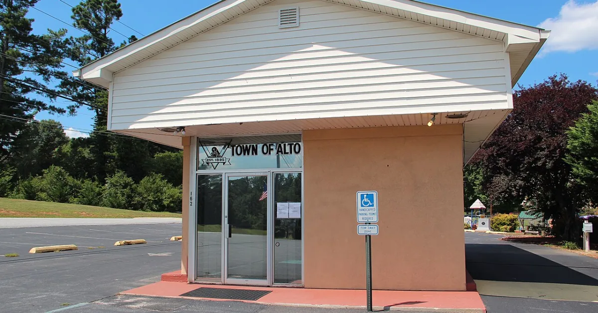 human settlement in Banks and Habersham counties, Georgia, United States of America