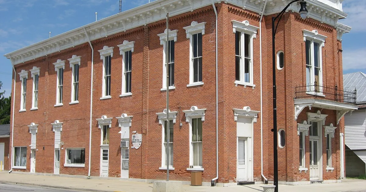 human settlement in Darke County, Ohio, United States of America