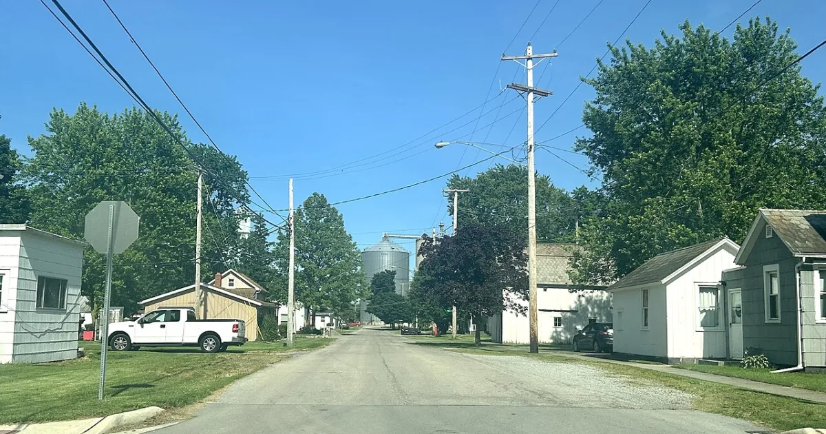 village in Hancock County, Ohio, United States of America