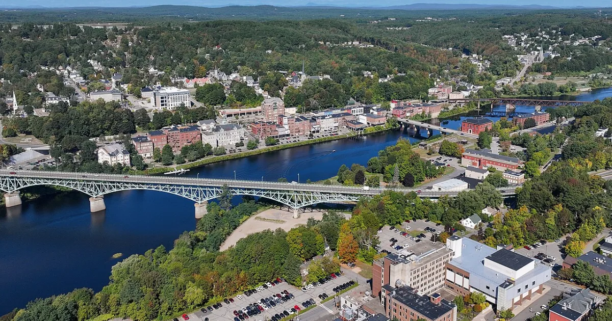 county seat in Kennebec County, Maine, USA and Maine federated state capital city