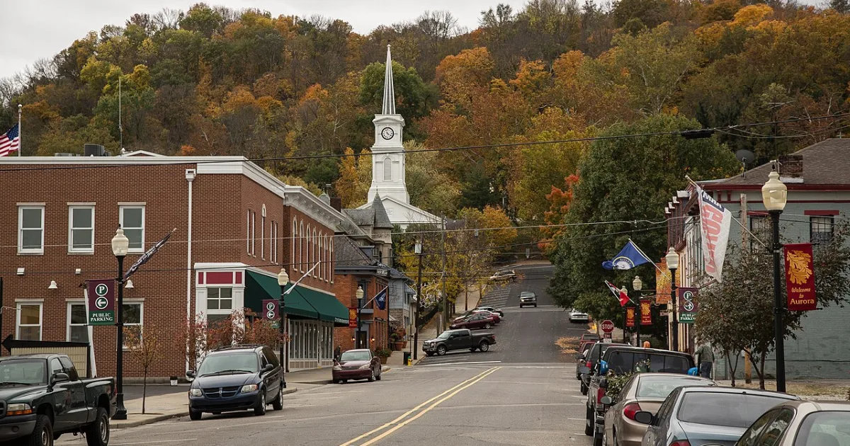 city in Dearborn County, Indiana, United States