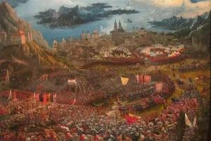 location of a battle