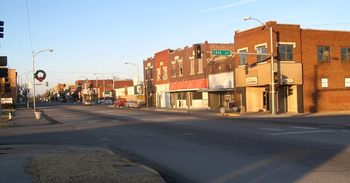 Downtown Baxter Springs, KS, KS