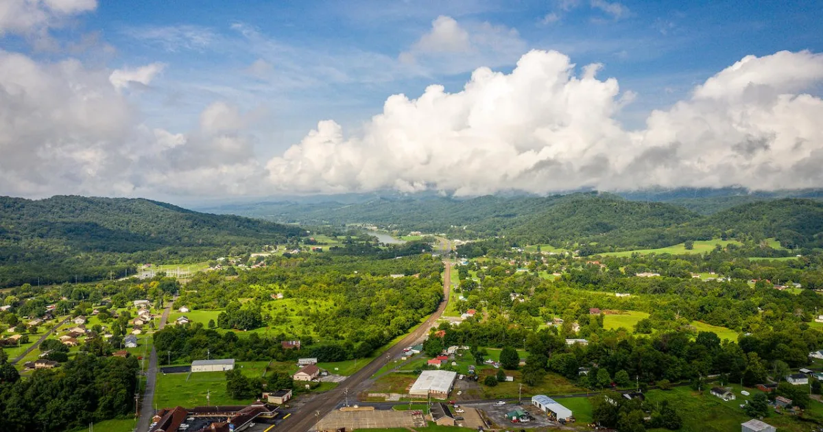 Town in Grainger and Hawkins counties, Tennessee, United States
