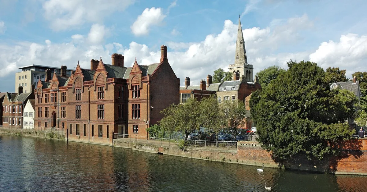 county town of Bedfordshire, England