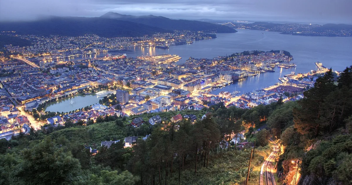 Norwegian city in Vestland, Norway