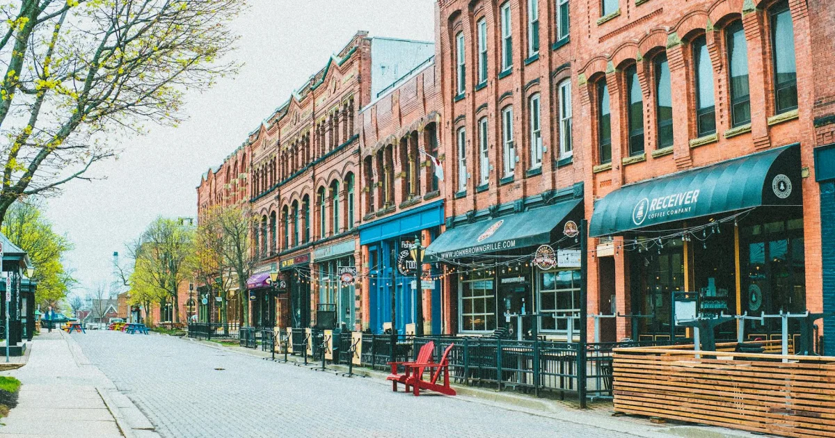 Downtown Bloomington, NE, NE