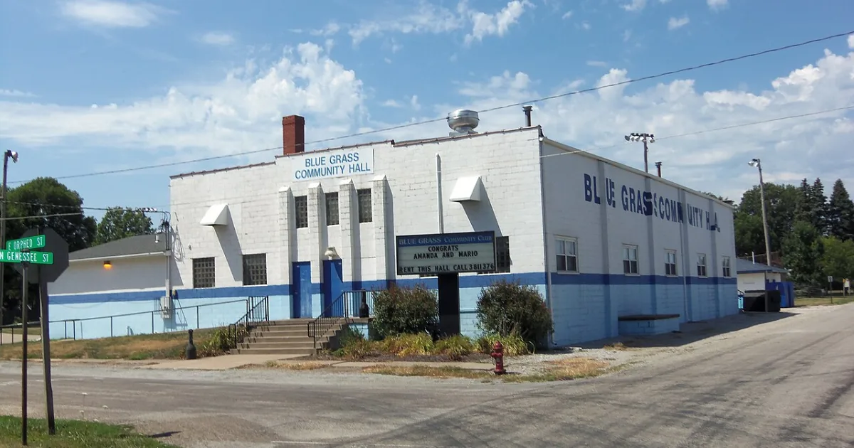 Downtown Blue Grass, IA, IA