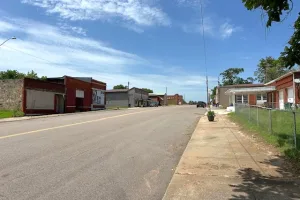 town in Okfuskee County, Oklahoma