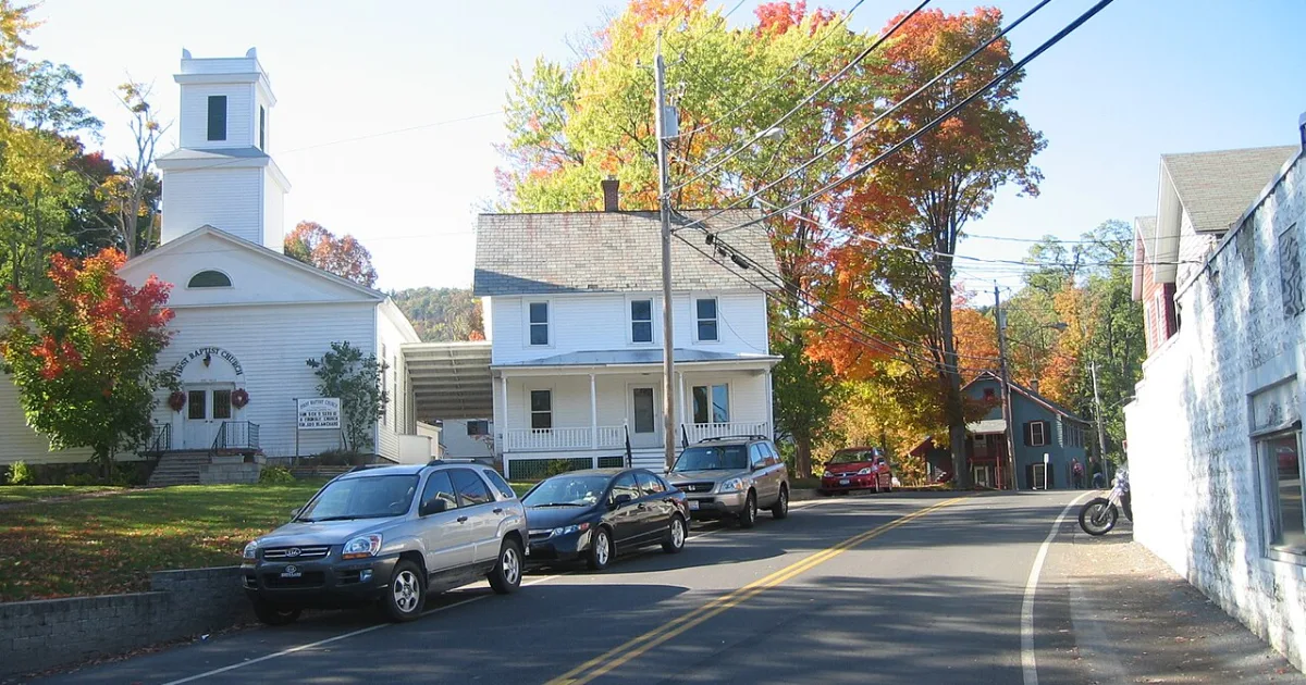 town in Warren County, in New York State, United States
