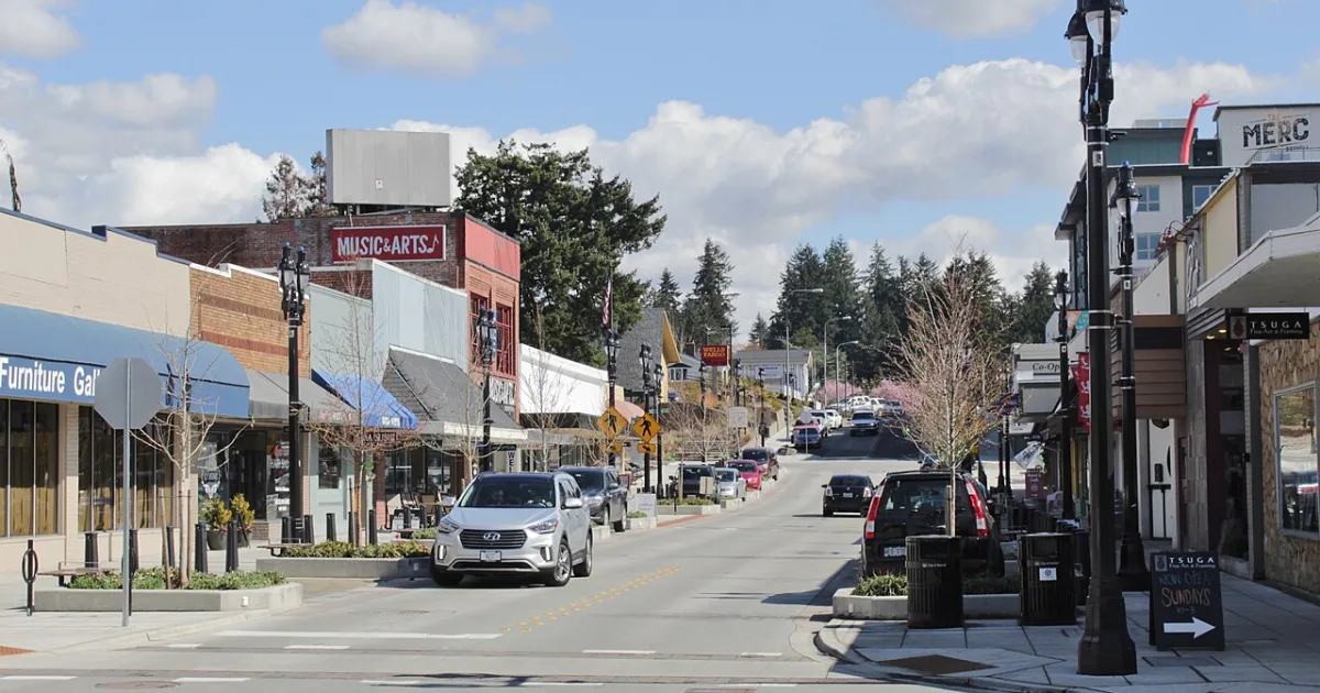 city in King and Snohomish Counties, Washington, USA