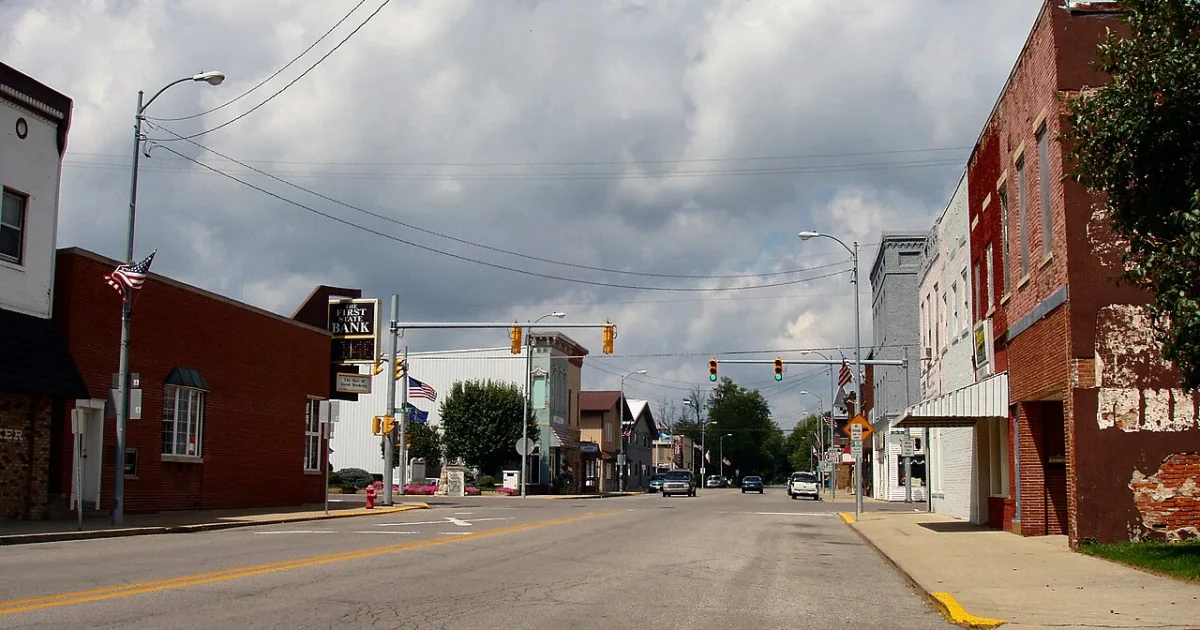 human settlement in Marshall County, Indiana, United States of America