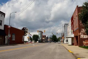 human settlement in Marshall County, Indiana, United States of America