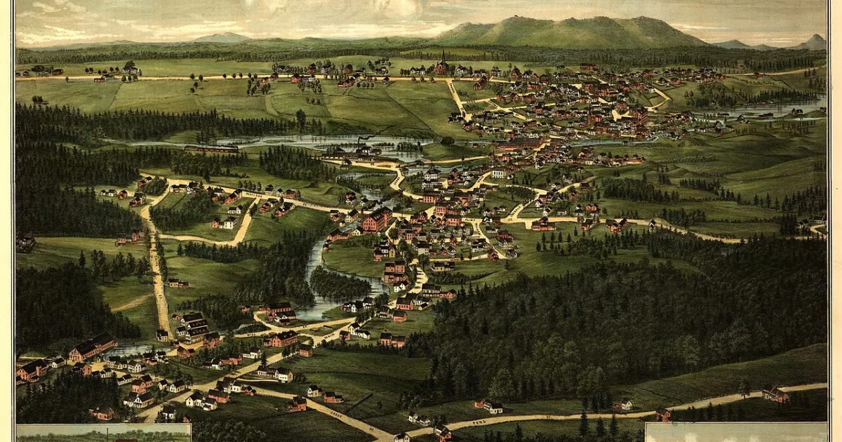 town in Maine, United States