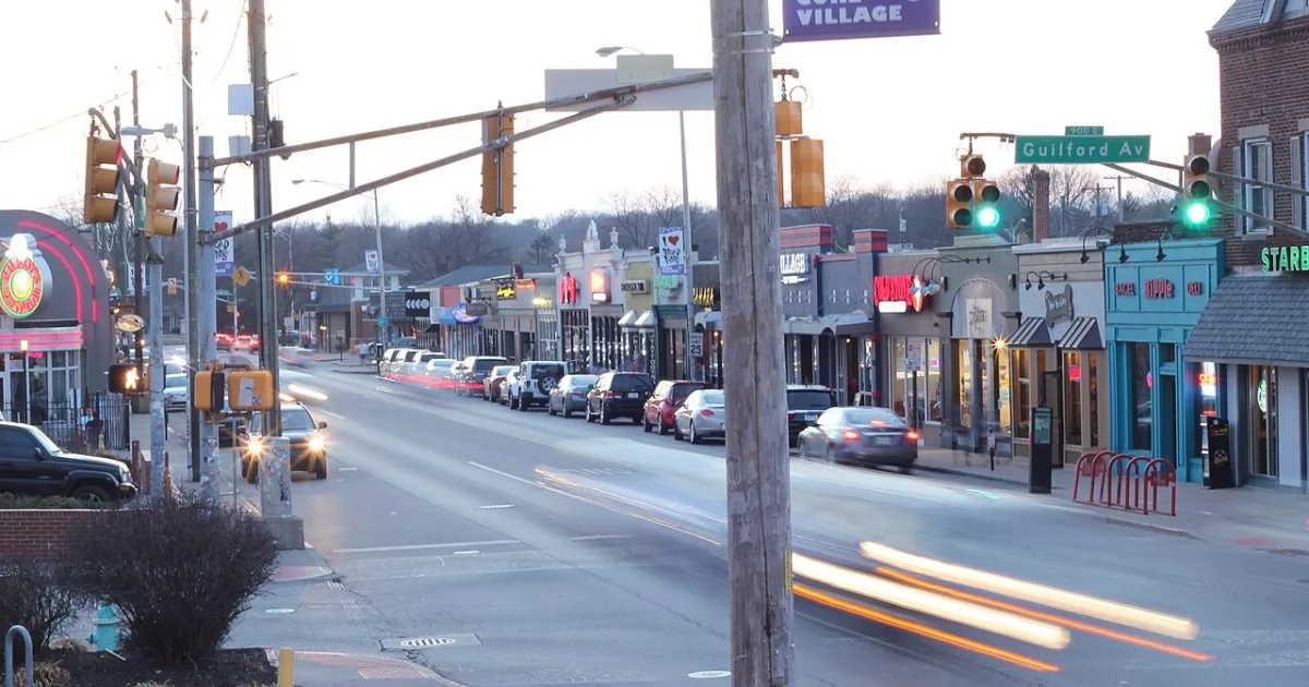 one of six areas designated as cultural districts in Indianapolis, Indiana