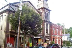 municipality with village of the same name in New York, United States