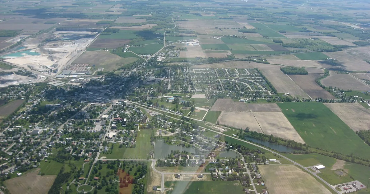 human settlement in Wyandot County, Ohio, United States of America