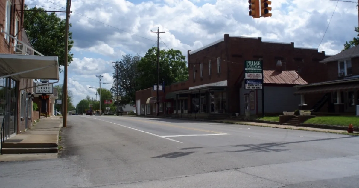 town in Marshall County, Tennessee, United States of America