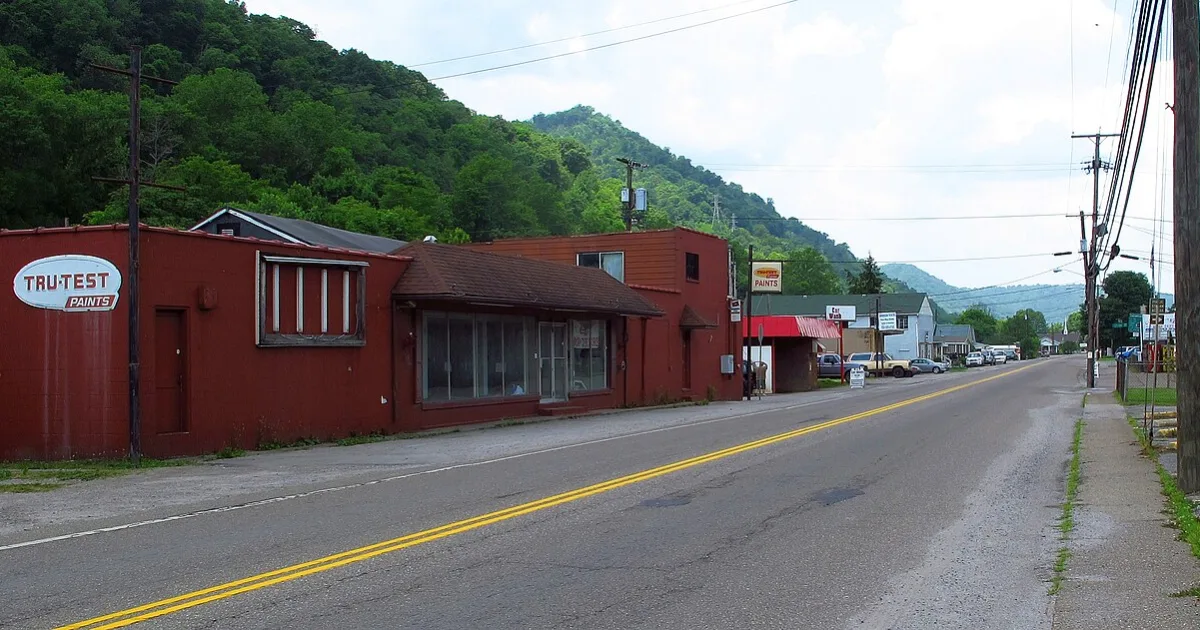 town in Kanawha County, West Virginia, United States