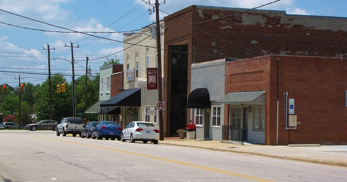 town in the United States