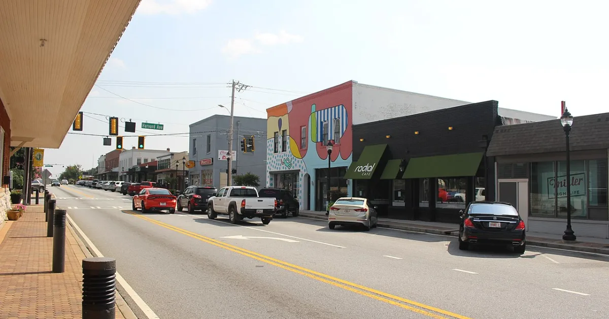 city in Fulton and Clayton counties, Georgia, United States