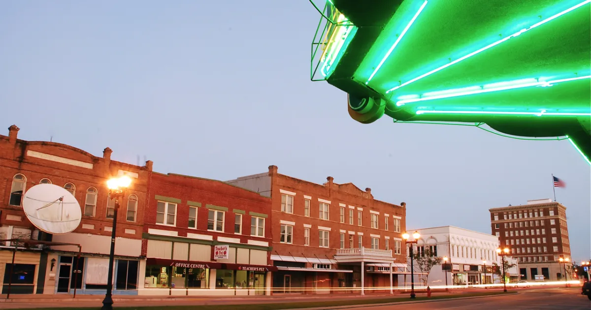 Downtown Crowley, LA, LA