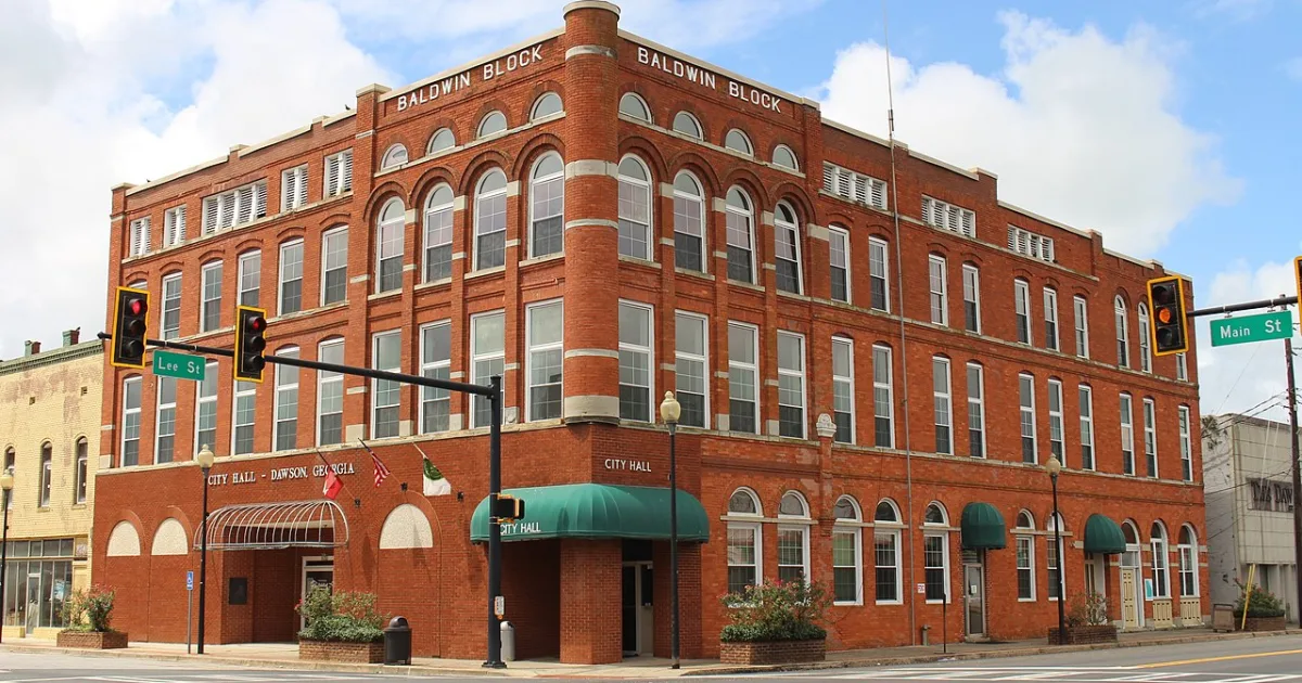 city in and the county seat of Terrell County, Georgia, United States