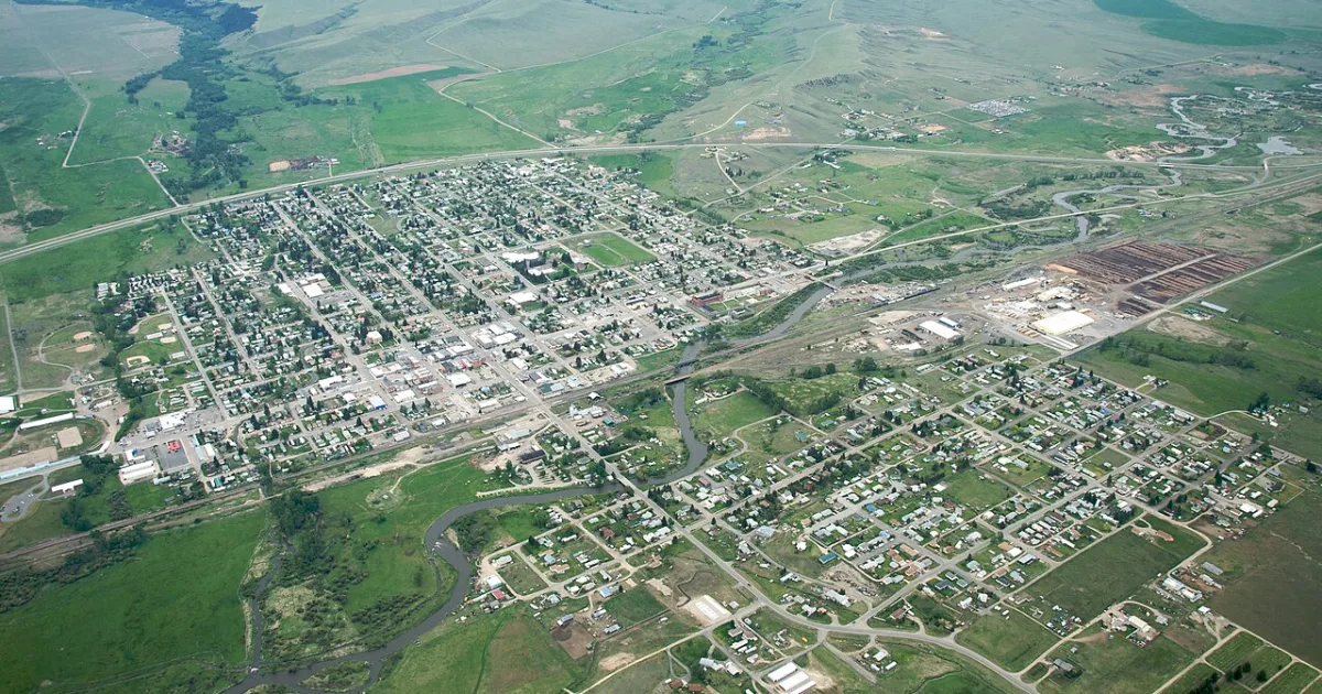 city in and the county seat of Powell County, Montana, United States