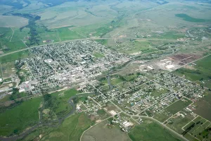city in and the county seat of Powell County, Montana, United States