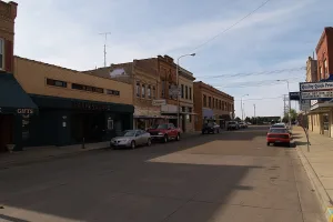 seat of Stark County, North Dakota, United States