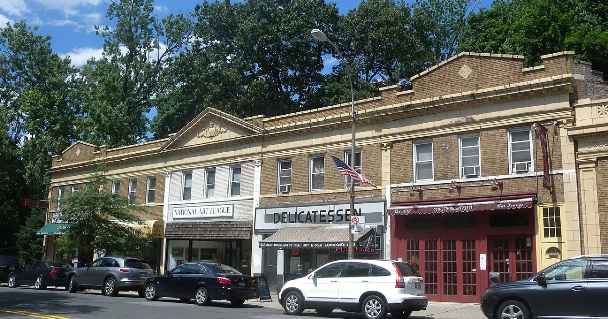 neighborhood of Queens, New York City, New York, USA