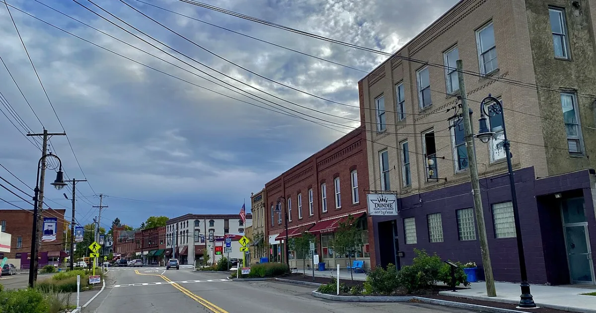 village in Starkey, Yates County, New York, United States