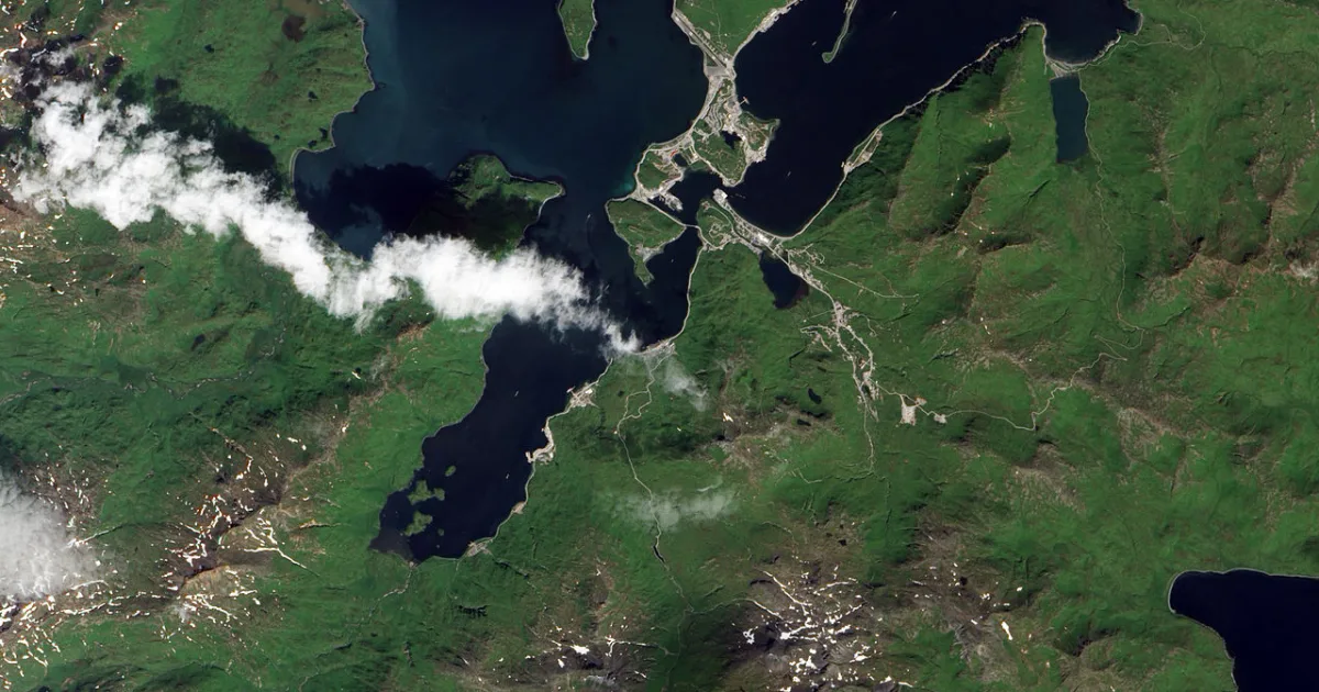 human settlement in United States of America