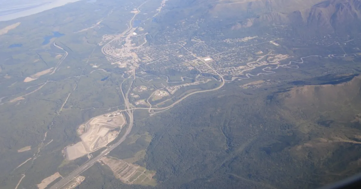 community in Alaska, USA