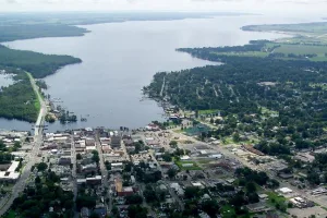 city in Pasquotank County and Camden County, North Carolina, United States