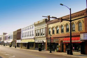 town in Surry and Wilkes counties in North Carolina, United States