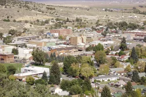 city in and county seat of White Pine County, Nevada, United States