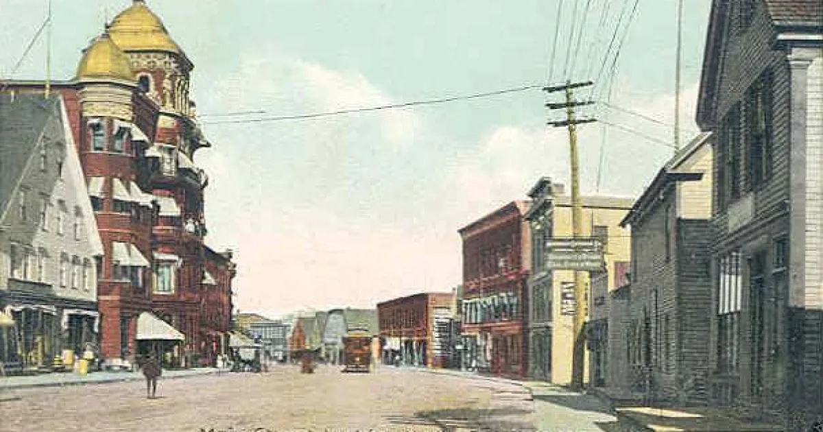 town in Somerset County, Maine, United States