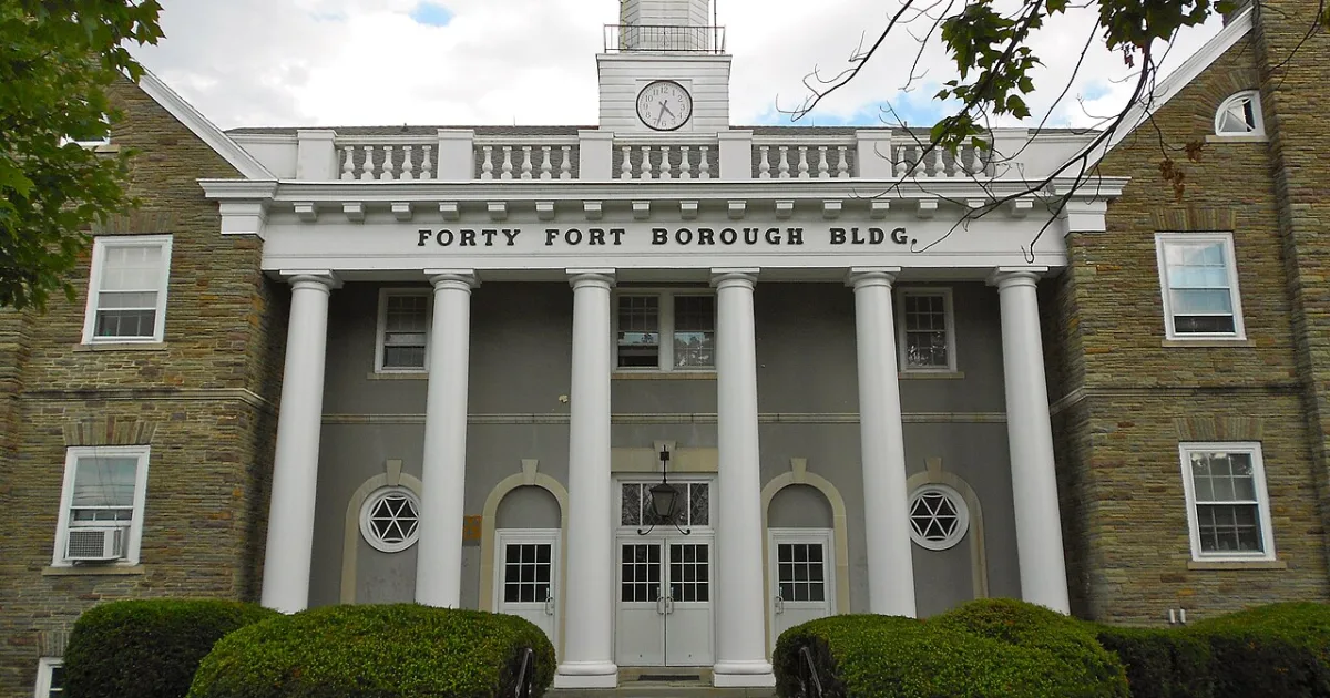 borough in northeastern Luzerne, County, Pennsylvania