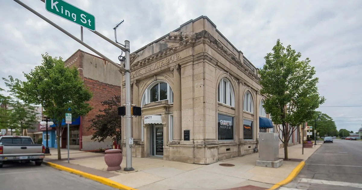 human settlement in DeKalb County, Indiana, United States of America