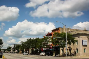 city in and the county seat of Elkhart County, Indiana, United States