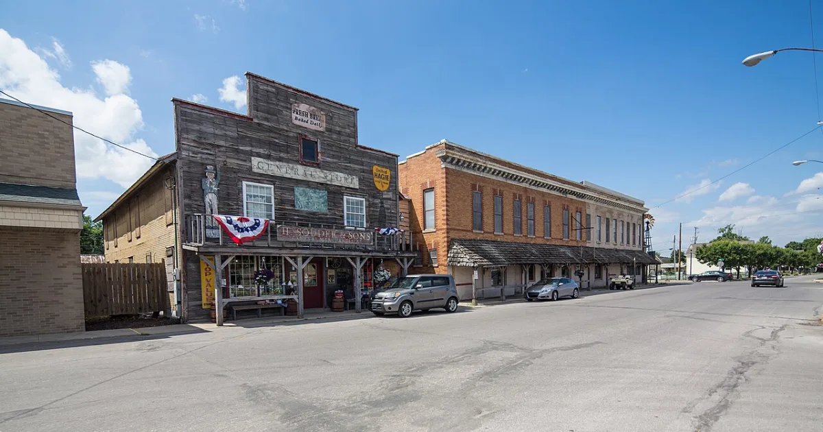 human settlement in Allen County, Indiana, United States of America