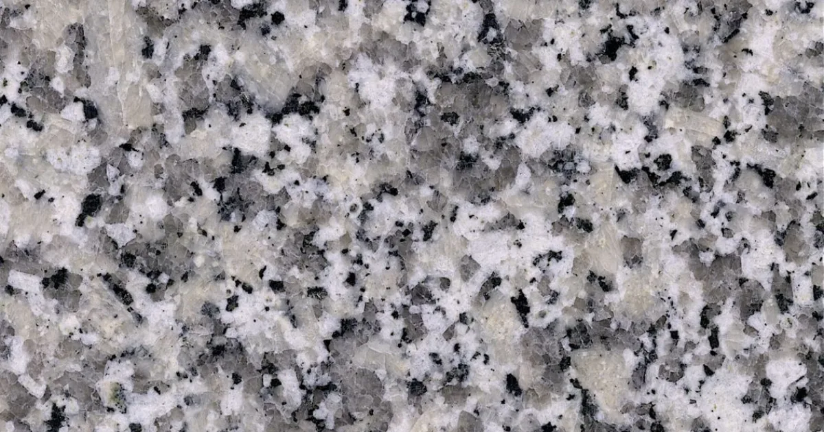 common type of intrusive, felsic, igneous rock with grained texture