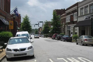 city in Greenville and Spartanburg counties in South Carolina, United States