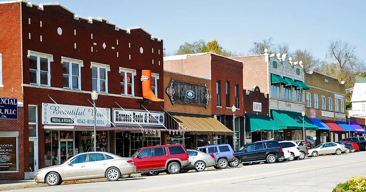 seat of Boone County, Arkansas, USA