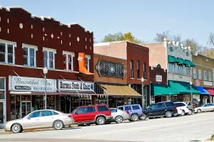 seat of Boone County, Arkansas, USA