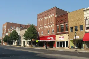 city in and county seat of Henderson County, Kentucky, United States