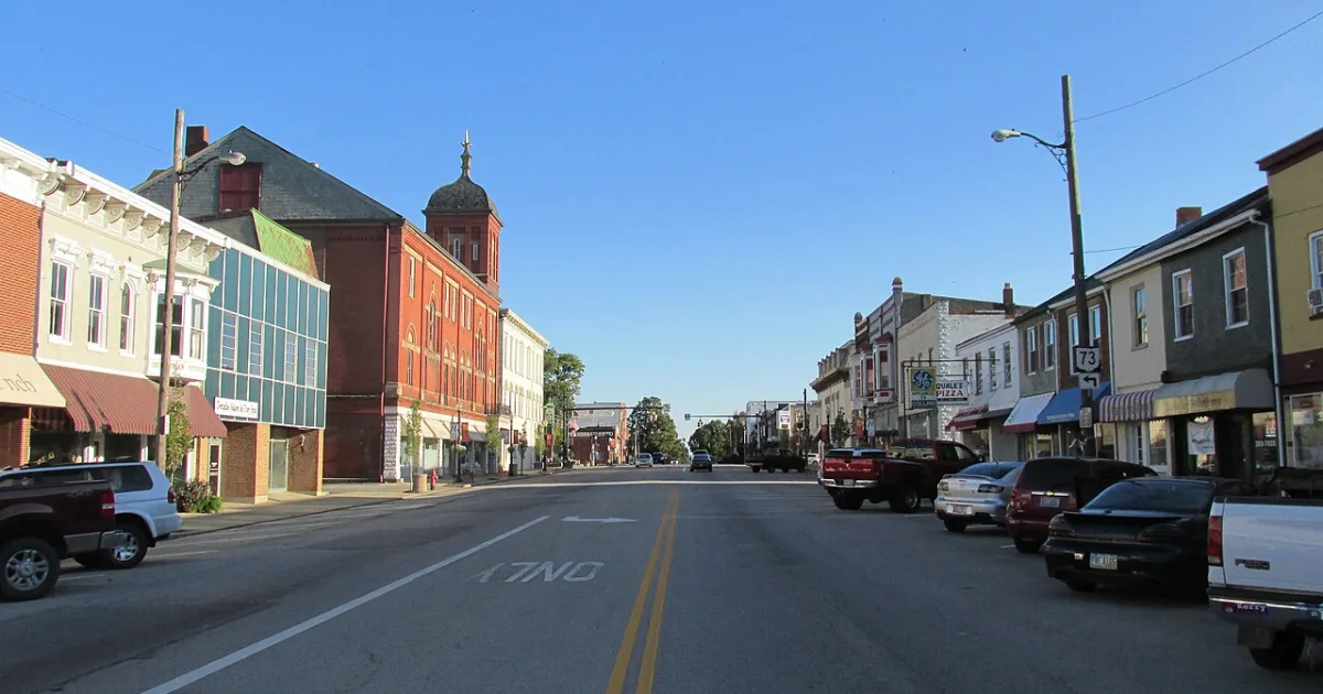 city in and the county seat of Highland County, Ohio, United States